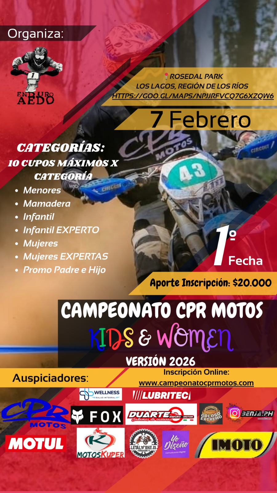 RESULTADOS y RANKING PRIMERA FECHA